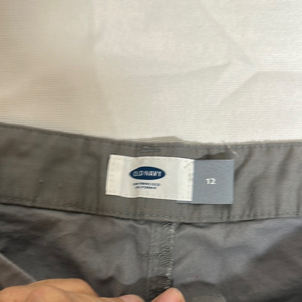 Old Navy Gray Bermuda Shorts - Picture 2 of 8